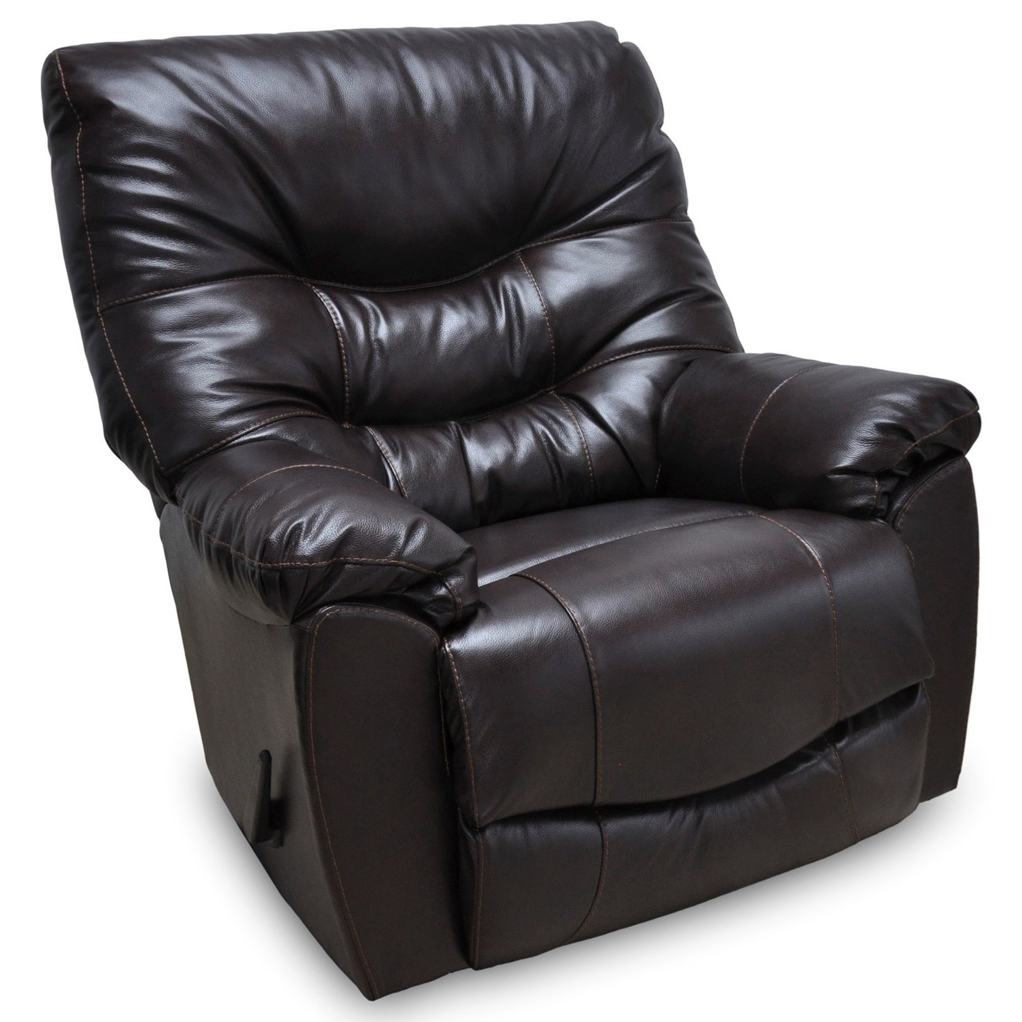 Trilogy leather rocker shop recliner